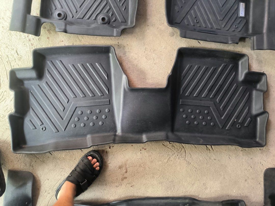 Deep Dish Matting For Xpander (Category: Body Parts and Accessories) located in Cavite. Submitted by catb19 (Listing ID 1466354143, Image 2). Description: - Custom fit for Mitsubishi Xpander - Deep dish design traps water, mud, and spills effectively - Made of durable, heavy-duty material - Easy to remove, wash, and clean.