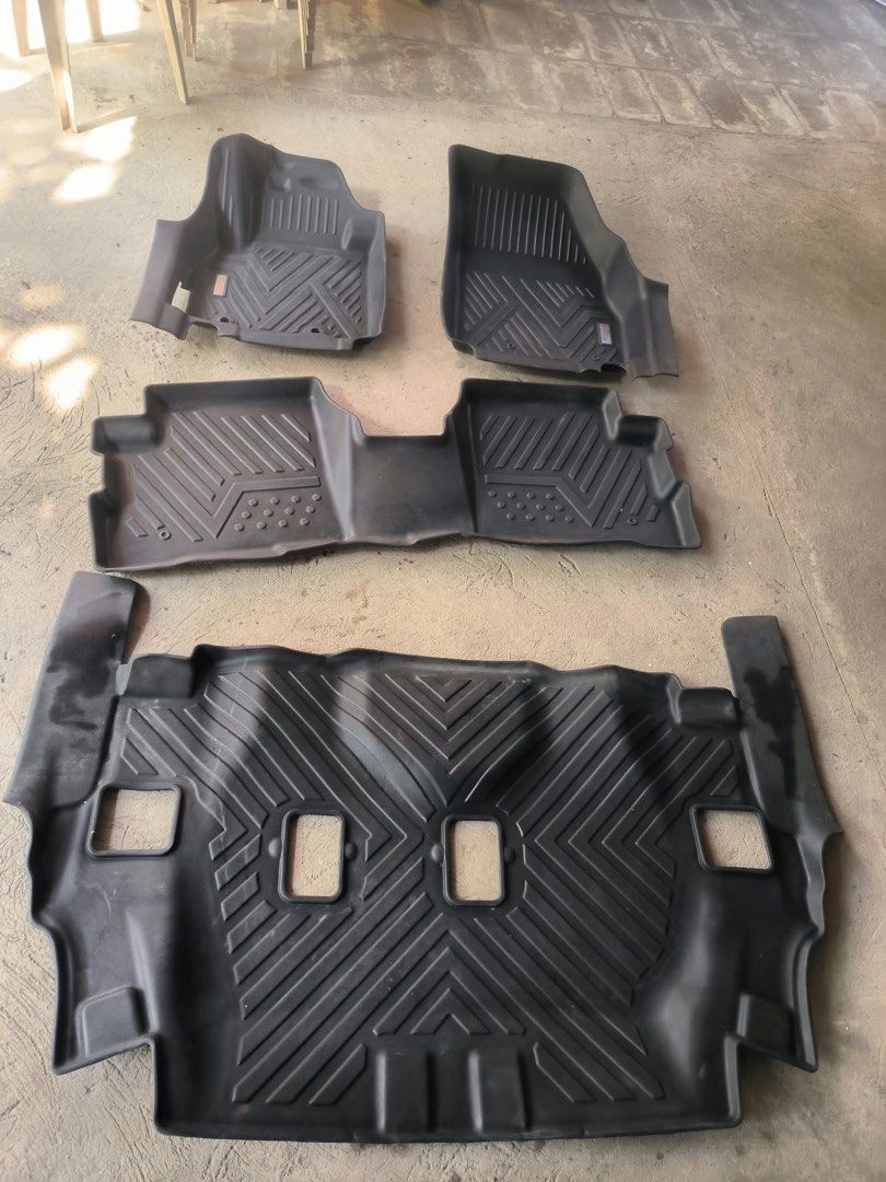 Deep Dish Matting For Xpander (Category: Body Parts and Accessories) located in Cavite. Submitted by catb19 (Listing ID 1466354143, Image 1). Description: - Custom fit for Mitsubishi Xpander - Deep dish design traps water, mud, and spills effectively - Made of durable, heavy-duty material - Easy to remove, wash, and clean.