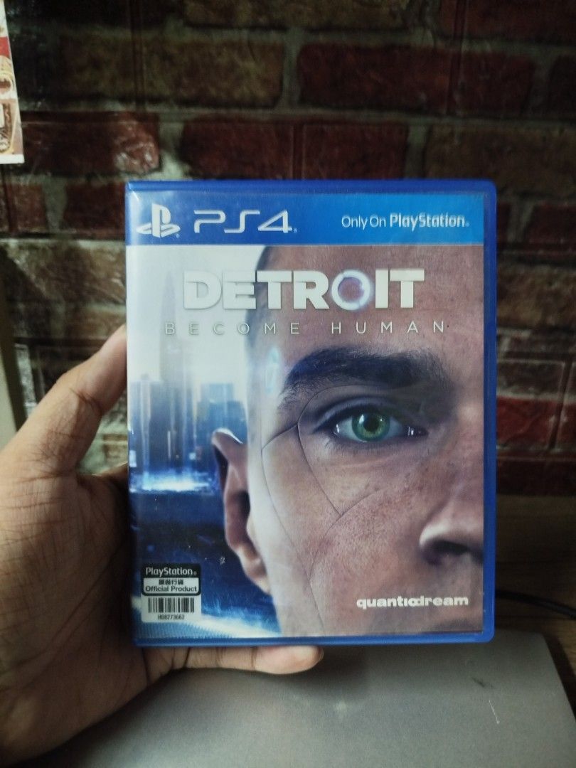 Detroit Become Human PS4 Game Disc (Category: PlayStation) located in Binan City. Submitted by pumpkiiin02 (Listing ID 1466489853, Image 1). Description: - Game: Detroit: Become Human for PlayStation 4 - Condition: Complete with case and original disc - Status: Tested and 100% working, boots up past the title screen with no issues - Publisher: Sony Interactive Entertainment - Physical copy ready to play.
