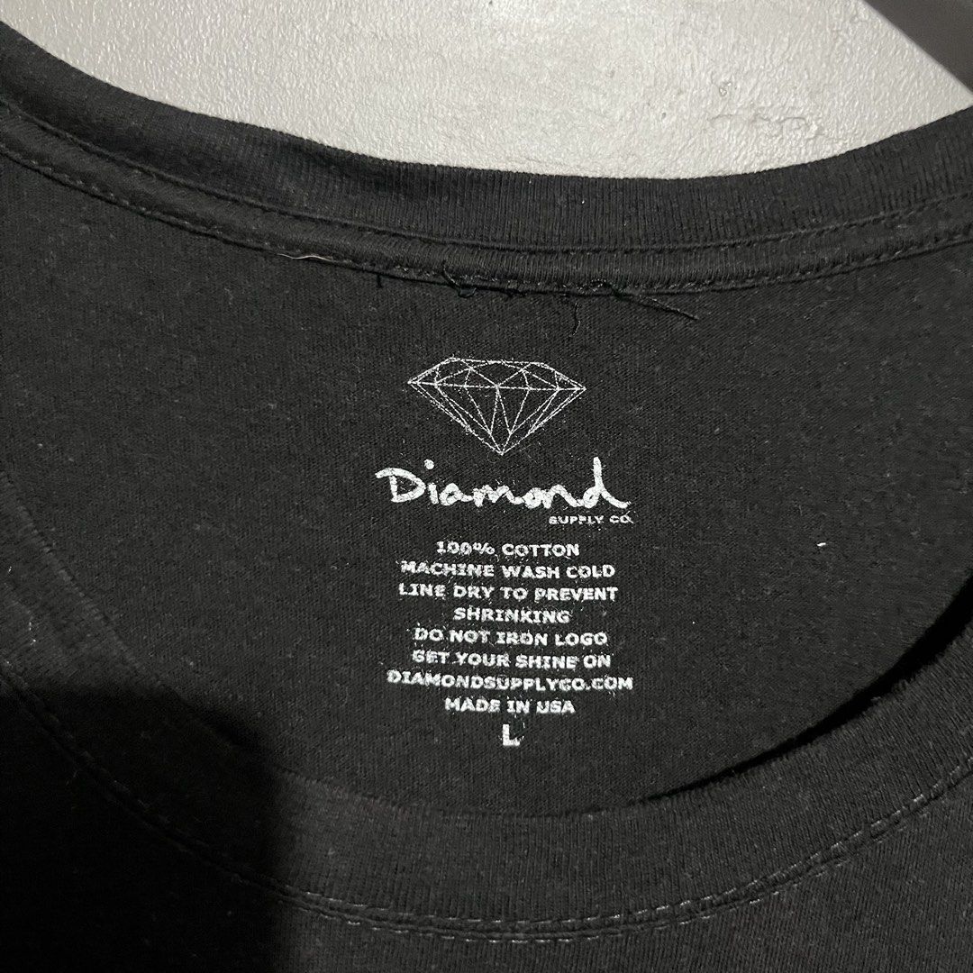 Diamond big logo (Category: Shirts) located in Calauan. Submitted by randomthrift.womens (Listing ID 1466354406, Image 3). Description: .