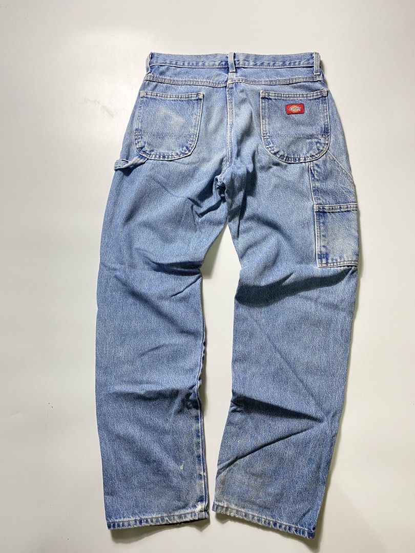 Dickies Carpenter Pants (Category: Jeans) located in Tacloban City. Submitted by kanye_east1 (Listing ID 1466483936, Image 1). Description: Details 32-34 waist 42 length 8 hem Issue see last 3 pics 9/10 color rate Good Condition.