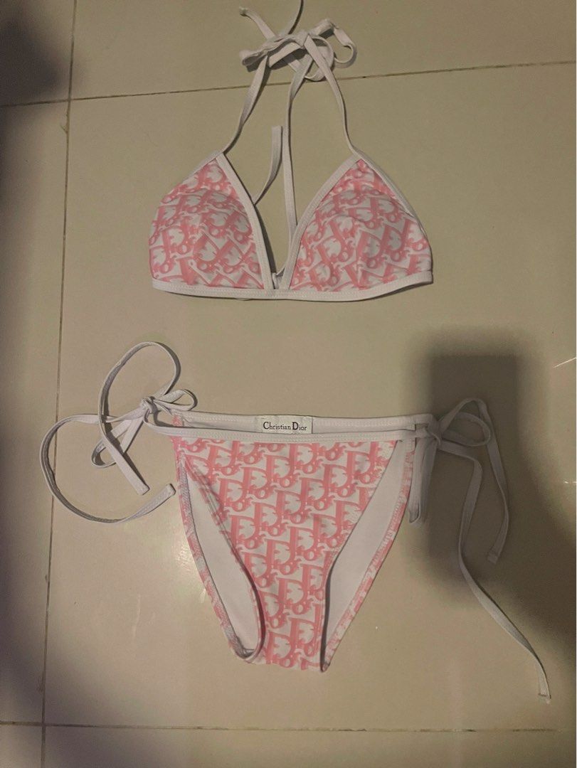 Dior 2 Piece Bikini (Category: Luxury Apparel) located in Mandaluyong City. Submitted by drpshop (Listing ID 1466435099, Image 3). Description: Sourced from Japan. Please self authenticate. Mint condition, no flaws. Small in tag fits small to medium. This is being sold at ebay for 4-10k plus . Actual photos 3rd to 5th slide. First to pay basis! .
