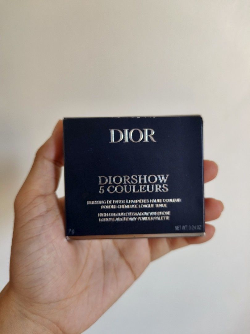 Dior Eyeshadow Palette (Denim) (Category: Makeup) located in Cebu City. Submitted by venchie1988 (Listing ID 1458002251, Image 3). Description: - Dior Eyeshadow Palette: Features beautiful blue and grey tones. - Brand: Both items are authentic Dior products. - Ideal for: Enhancing your makeup collection..