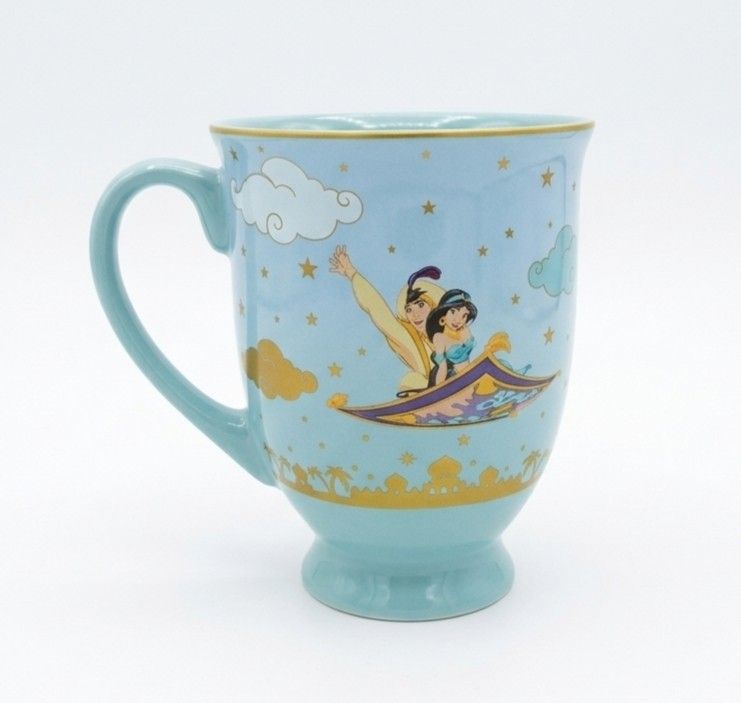 Disney Aladdin & Jasmine Ceramic Mug (Category: Coffee & Tea Tableware) located in Binan City. Submitted by mayjhe (Listing ID 1466474297, Image 2). Description: 💛 For Sale 💛 🌸 Disney Aladdin and Jasmine 🍀 Ceramic Mug 📍 Condition: Good / No box 💰 Price is ₱ 700.00 👉 Other details posted 🇵🇭 Location Biñan Laguna 🛵 Courier J& T and Lalamove 📋 Shipping by schedule 📍 NO COD & COP 📌 All items are carefully packed and labeled with Fragile 