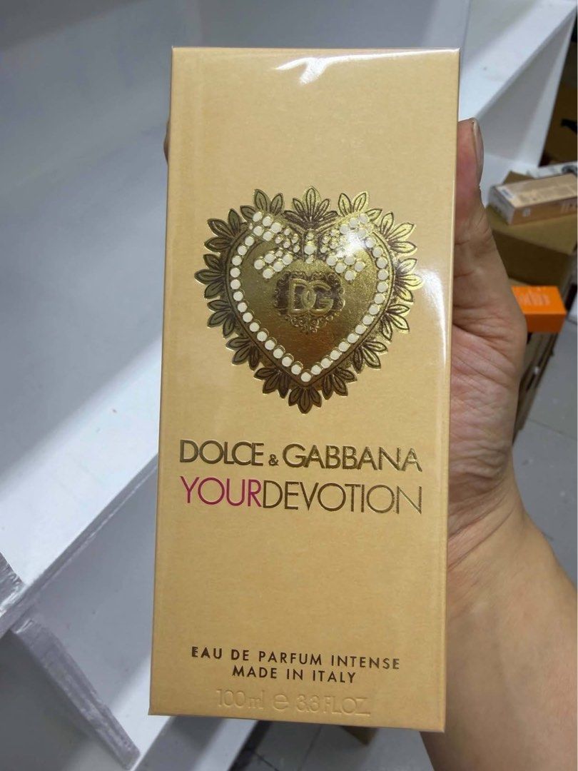 DOLCE & GABBANA YOUR DEVOTION EDP INTENSE | PREMIUM QUALITY (Category: Fragrance & Deodorants) located in Quezon City. Submitted by embere_shop (Listing ID 1466348962, Image 1). Description: 📌 Perfect for yourself or as a gift! ✨ Whether you’re treating yourself or looking for a gift for birthdays and any special occasion, this is a great choice. 💗 The scent is very close to 0G and long-lasting, perfect if you want something that smells premium