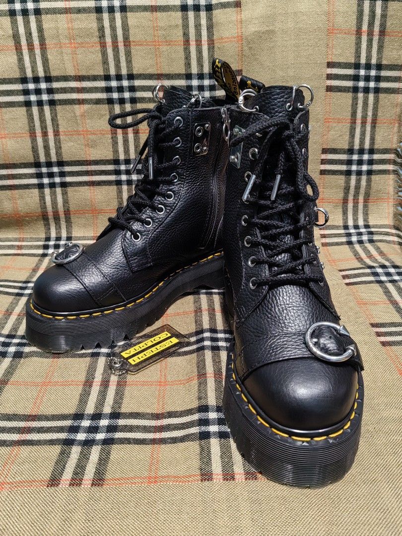 DR MARTENS JADON PIERCING (Category: Boots) located in Baguio. Submitted by curated_luxe_brandeds (Listing ID 1466409665, Image 3). Description: DR. MARTENS JADON PIERCING MILLED NAPPA LEATHER AUTHENTIC PAIR UK 8 US 9 MENS US 10 WOMENS EUR 42 PHP 6880+SF SEE PICS FOR DETAILS BRAND NEW CONDITION COLOR MAY VARY DUE TO LIGHTING MOP BDO /GCASH NO COD /COP PHYSICAL STORE :STALL 324A THIRD FLOOR SKYWORLD SESSION ROAD BAGUIO CITY FB PAGE /CAROUSELL : cu