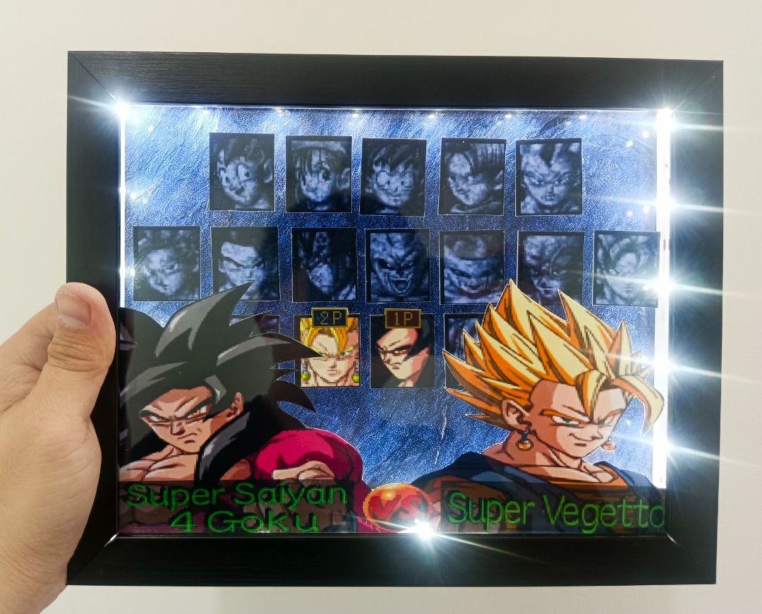 Dragon Ball Final Bout Video Game Shadow Box (Category: Nintendo) located in Quezon City. Submitted by natzuki10 (Listing ID 1466362260, Image 2). Description: Dragon Ball Final Bout Video Game Shadow Box Height: 8 inches Width: 10 inches 750 w/o lights 920 w/ lights *Handmade Pixel Shadow Boxes *Accepting Customized Designs *Perfect for Gamers & Collectors #videogames #roomdecor #collection #gamer #gift.