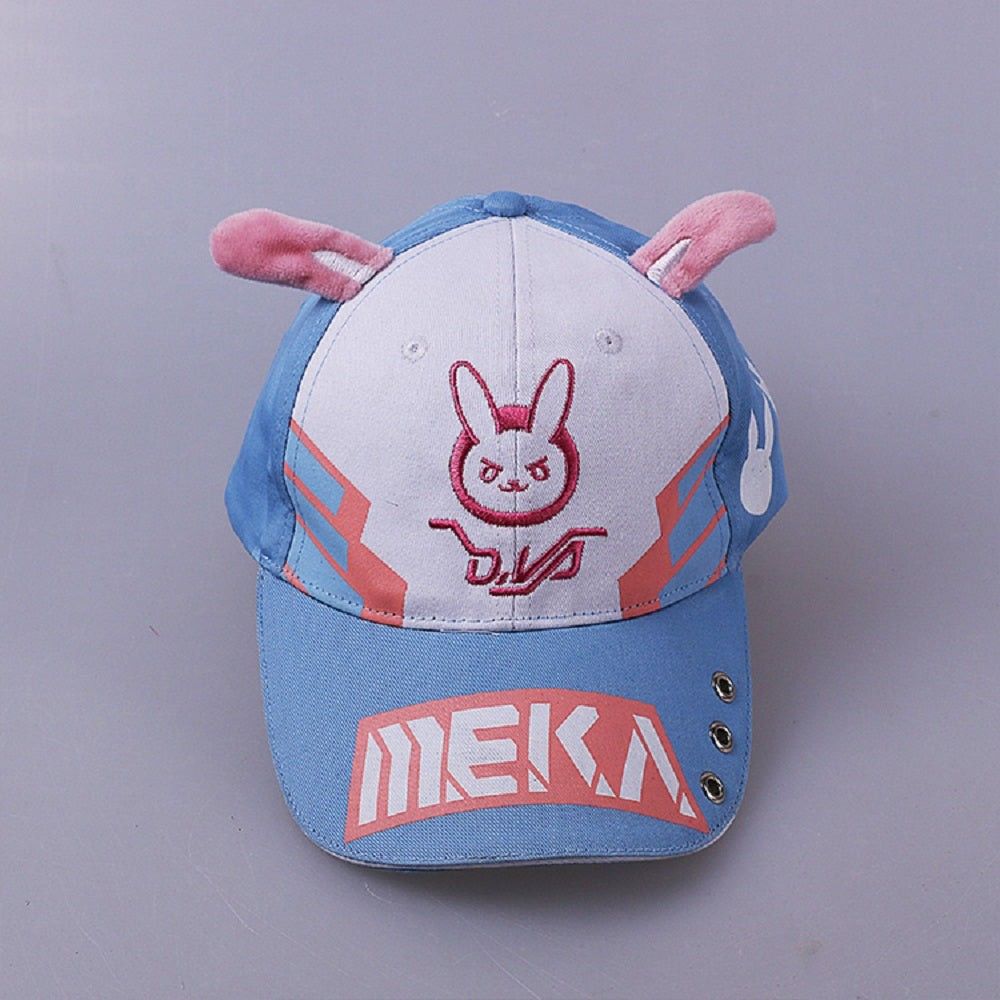DVA Overwatch baseball cap cosplay costume (Category: Hats & Beanies) located in Pateros City. Submitted by soshifem (Listing ID 1466550562, Image 1). Description: no flaws.
