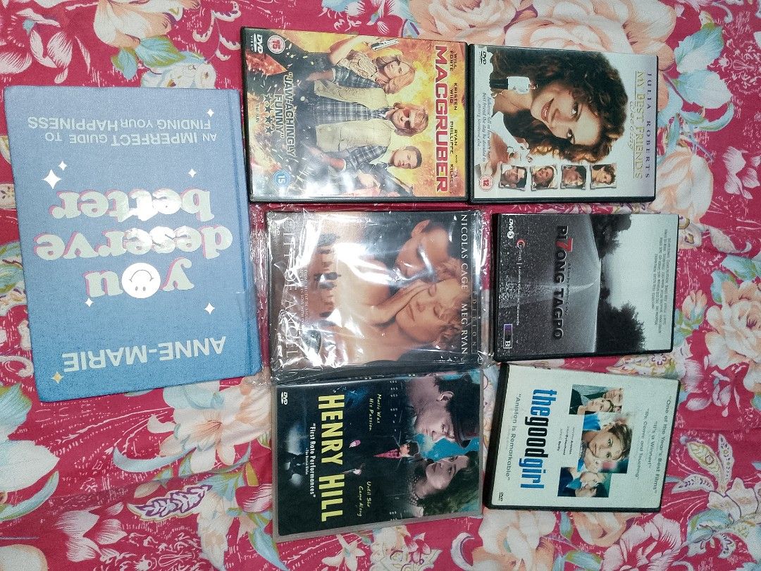 Dvd & book bundle -P500(sf included) - decluttering (Category: CDs & DVDs) located in Batangas. Submitted by jst634 (Listing ID 1466479485, Image 3). Description: Dvd & book bundle -P500(sf included) - decluttering Dvd movies: 1) my best friend's wedding 2) Pitong Tagpo 3)the good girl 4)Macgruber 5)city of angels 6) Henry Hill Book: 1) you deserve better by Anne-Marie.
