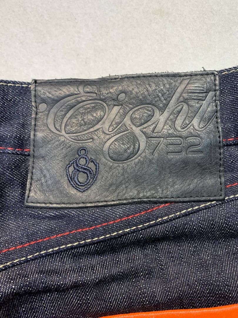 Eight Seven Three Two Pants (Category: Jeans) located in Mandaluyong City. Submitted by theroom501 (Listing ID 1466465747, Image 3). Description: Eight Seven Three Two Pants Style Code:&nbsp; Size on Tag: 34 Color: Brown Condition: Good pre-owned condition with a heavily distressed vintage look. Flaws/Issues: none Flat Lay Measurements: Pit to Pit: 36 inches Length: 46 inches Leegopening Length: 10 inches Price:2,500.