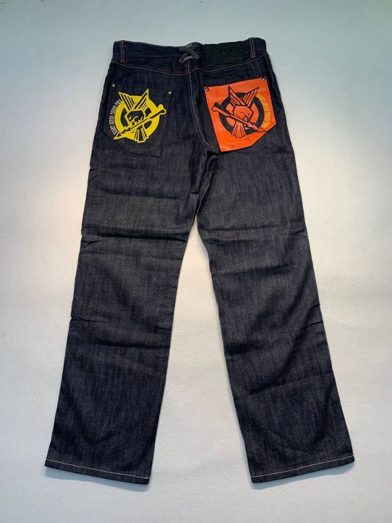 Eight Seven Three Two Pants (Category: Jeans) located in Mandaluyong City. Submitted by theroom501 (Listing ID 1466465747, Image 1). Description: Eight Seven Three Two Pants Style Code:&nbsp; Size on Tag: 34 Color: Brown Condition: Good pre-owned condition with a heavily distressed vintage look. Flaws/Issues: none Flat Lay Measurements: Pit to Pit: 36 inches Length: 46 inches Leegopening Length: 10 inches Price:2,500.