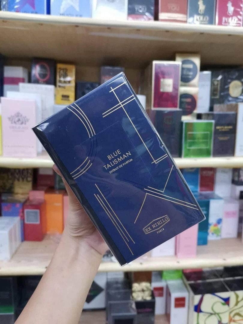 Ex Nihilo Blue Talisman EDP 100ml | OIL-BASED TESTER PERFUME (Category: Fragrance & Deodorants) located in Manila. Submitted by matteamatteo_mnl (Listing ID 1466442868, Image 1). Description: Warning: baka mapa-add to cart ka after nito. 👀💸 If you want to smell expensive, classy, and mabango all day without paying the OG price, this is for you. 🤍 Perfect din if you want to build your perfume collection without breaking the bank. Kaya kung mata