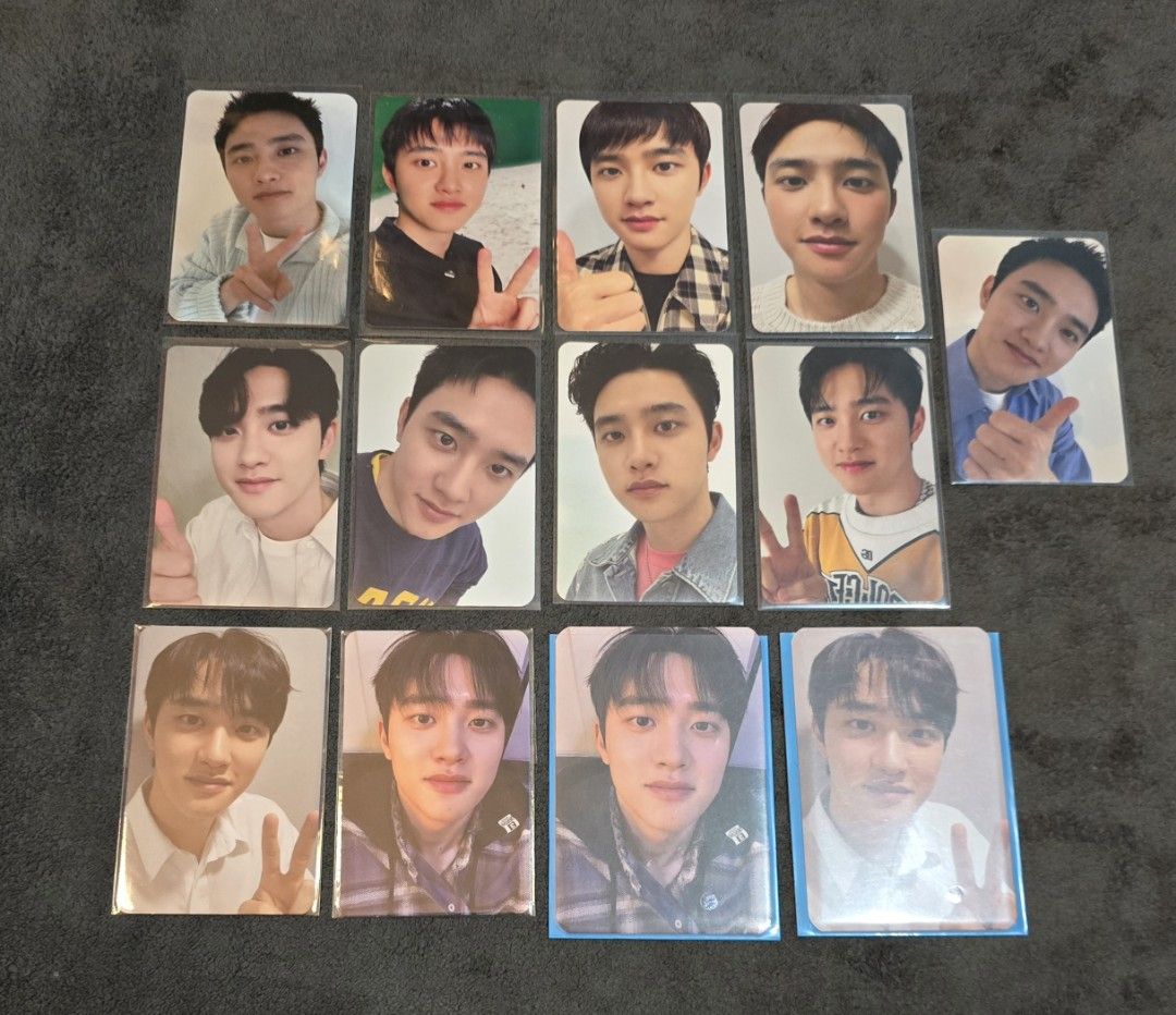 EXO KYUNGSOO SET (Category: K-Wave Merchandise) located in Manila. Submitted by jamesmendzzzz (Listing ID 1466502087, Image 1). Description: SOLD AS SET KSOO OFFICIAL PHOTOCARD 2800 ONHAND AND READY TO SHIP OR MEET UP.