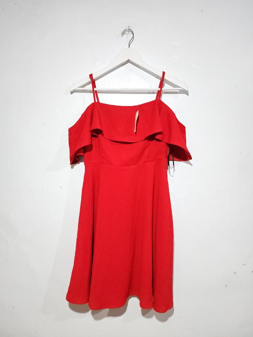F21 Off-shoulder Raffle Mini Dress (Category: Dresses) located in Manila. Submitted by jaccollections (Listing ID 1466507200, Image 2). Description: — SMALL ON TAG SIZE (Stretchable & Zip) — Good as new from Japan 🇯🇵 ▪︎ All photos posted are actual / Actual color of other product may vary due to lighting. ▪︎ Location: Punta. Sta Ana Manila 📌 (for pick up and delivery) ⚠️ Prices are according to it's condition & texture of item | 1 day reserve 
