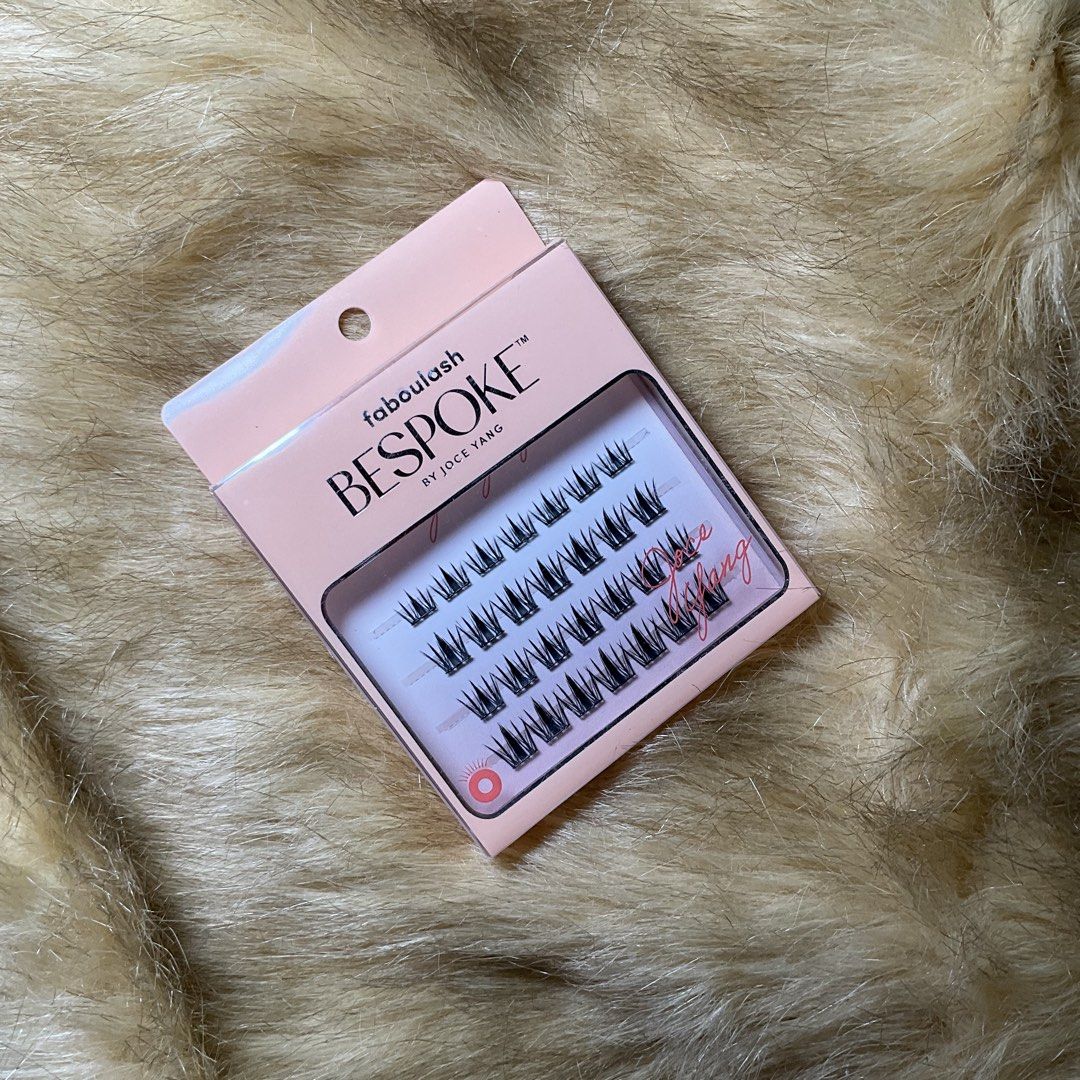 Faboulash Bespoke™ by Joce Yang (Category: Makeup) located in Manila. Submitted by randomlyyoursph (Listing ID 1466517753, Image 1). Description: Reason for sale: Decluttering (in other word, madami na po me gamit, ayaw ko ma expired sila dahil tinatambak ko lang sila, gets?) THIS IS ORIGINAL, ORIGINAL TALAGA AS IN! SF NOT INCLUDED EXP: None Info: 3 curated styles. Endless looks. All in one box. Your lash wardrobe just leveled up. Faboulash Bespo