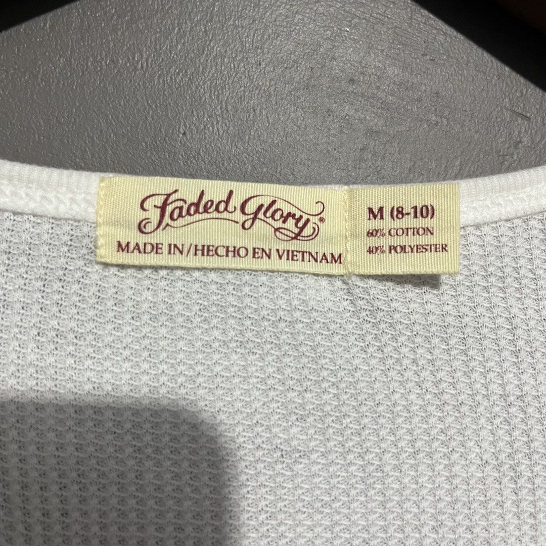 Faded Glory henley long sleeves (Category: Longsleeves) located in Calauan. Submitted by randomthrift.womens (Listing ID 1466355160, Image 3). Description: .