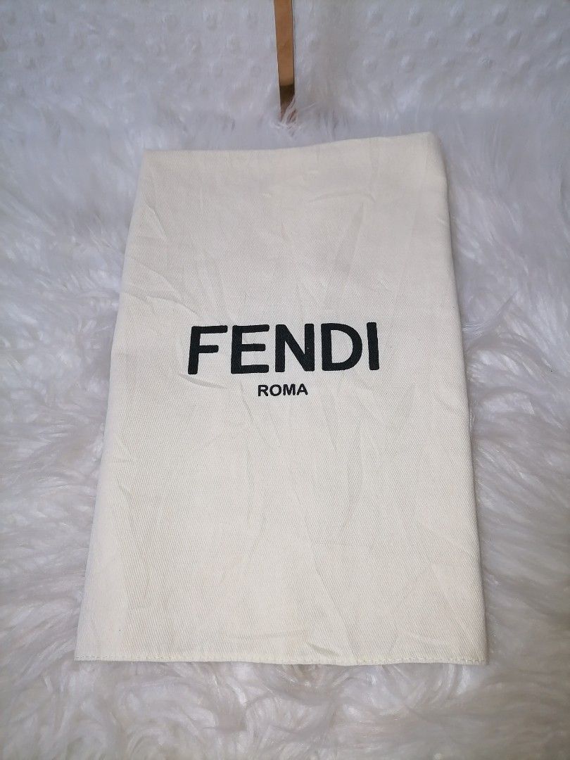 Fendi Dustbag (Category: Luxury Accessories) located in Butuan. Submitted by az-branded.items (Listing ID 1466446710, Image 3). Description: Size W 14" x L 11.5 Selected ukay.