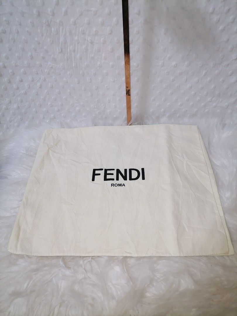 Fendi Dustbag (Category: Luxury Accessories) located in Butuan. Submitted by az-branded.items (Listing ID 1466446710, Image 1). Description: Size W 14" x L 11.5 Selected ukay.