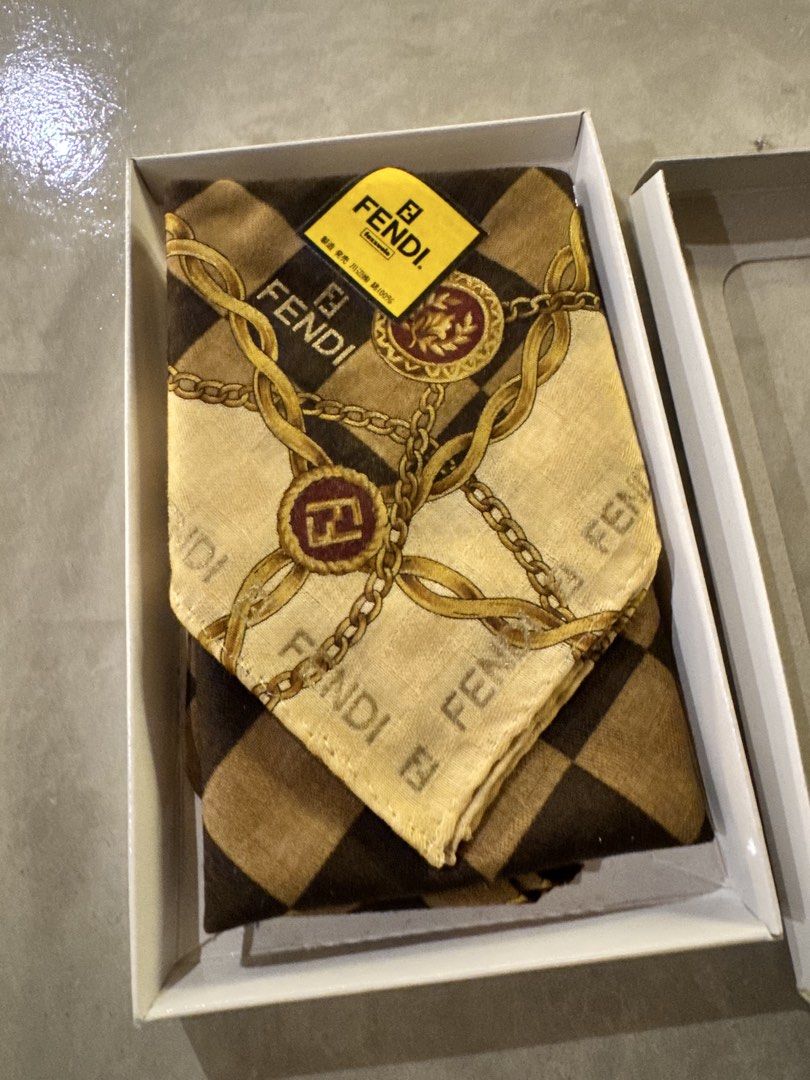 Fendi Handkerchief Gift Set (Category: Luxury Accessories) located in Manila. Submitted by thevintage90_sretro. (Listing ID 1466371794, Image 1). Description: Fendi Handkerchief Gift Set Brandnew with tag legit dm.
