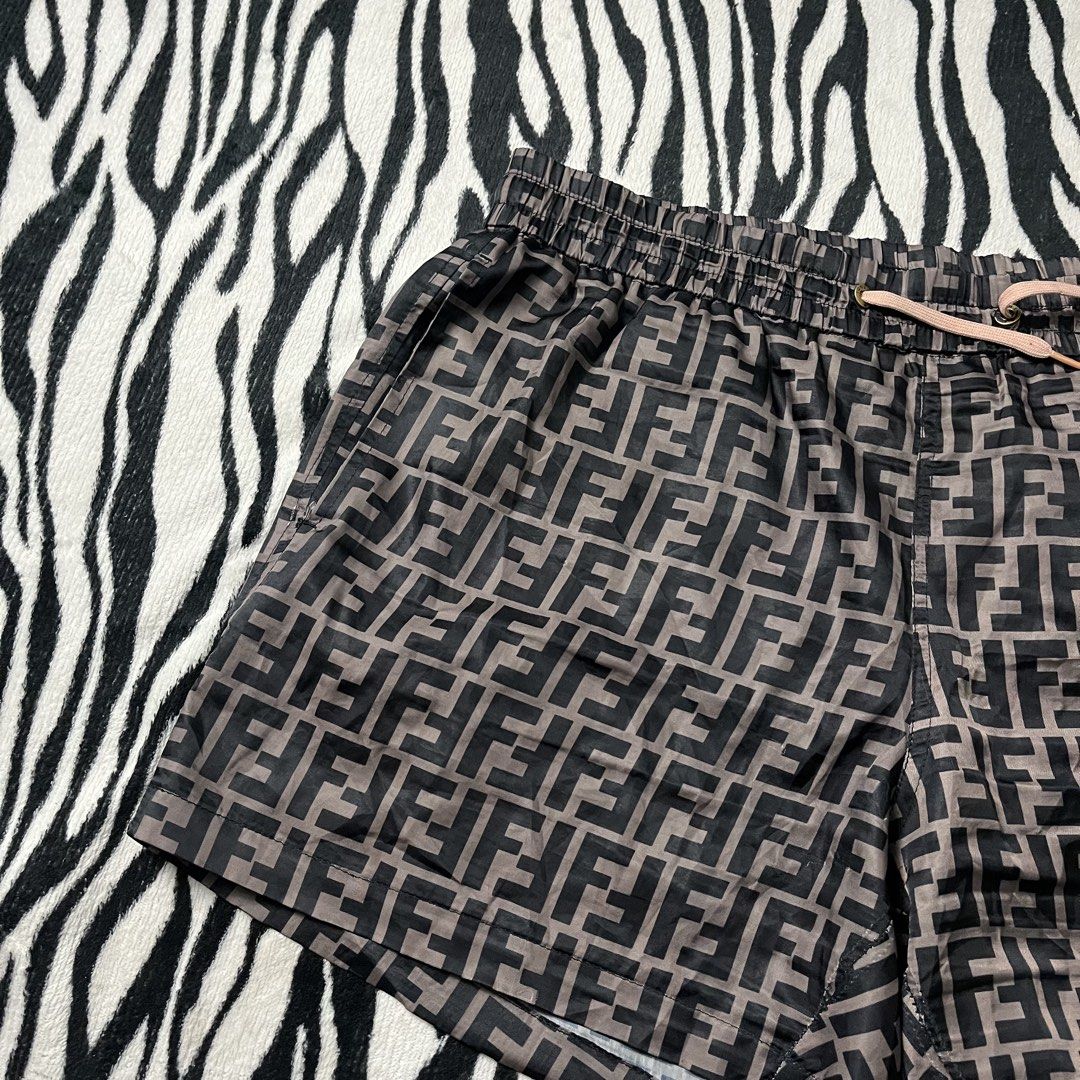 Fendi monogram nylon short (Category: Luxury Apparel) located in Manila. Submitted by royaldripmanila (Listing ID 1466504344, Image 3). Description: No issue W34 L16.