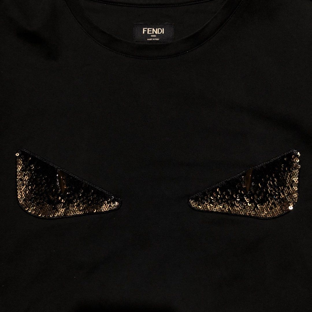 FENDI Monster Bag Bugs Tee (Category: Luxury Apparel) located in Dasmarinas. Submitted by cornyxmessy (Listing ID 1466526446, Image 3). Description: width - 19 length - 26.