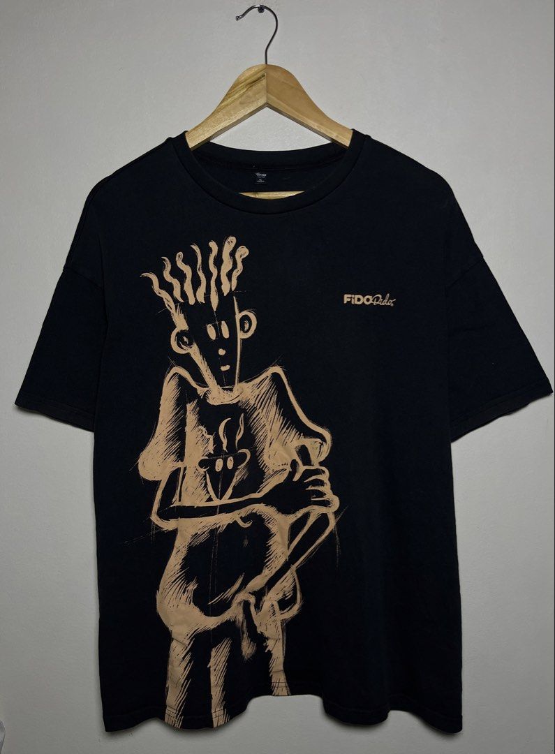 FIDO DIDO ART GRAPHIC TEE (Category: Tshirts & Polo Shirts ) located in Marikina City. Submitted by chasecollectives (Listing ID 1466493065, Image 1). Description: BRAND : FIDO DIDO ART GRAPHIC BIG LOGO EXCELLENT CONDITION SIZE 2XL WIDTH : 27 LENGTH : 27 NO ISSUE.