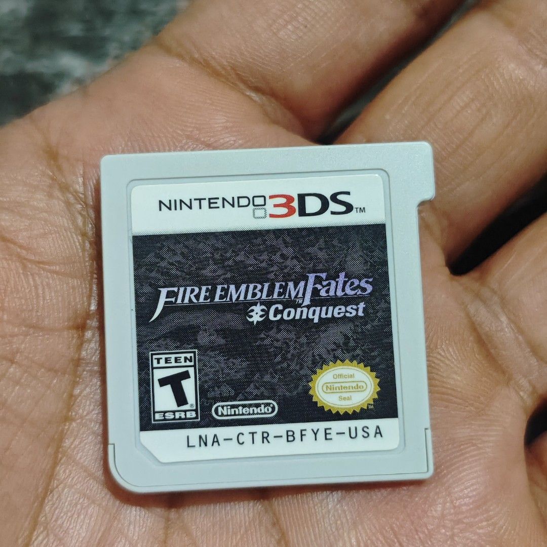 Fire Emblem Conquest 3DS Game (Category: Nintendo) located in Quezon City. Submitted by shopme_gadget30 (Listing ID 1466517998, Image 1). Description: kindly read the details first for sale fixed price mint Condition tested and working game card only compatible to Nintendo 3ds/DS usa region qc area meet up: sm north shipping fee must shoulder by the buyer via lalamove or grab payment: bdo/gcash happy gaming everyone.