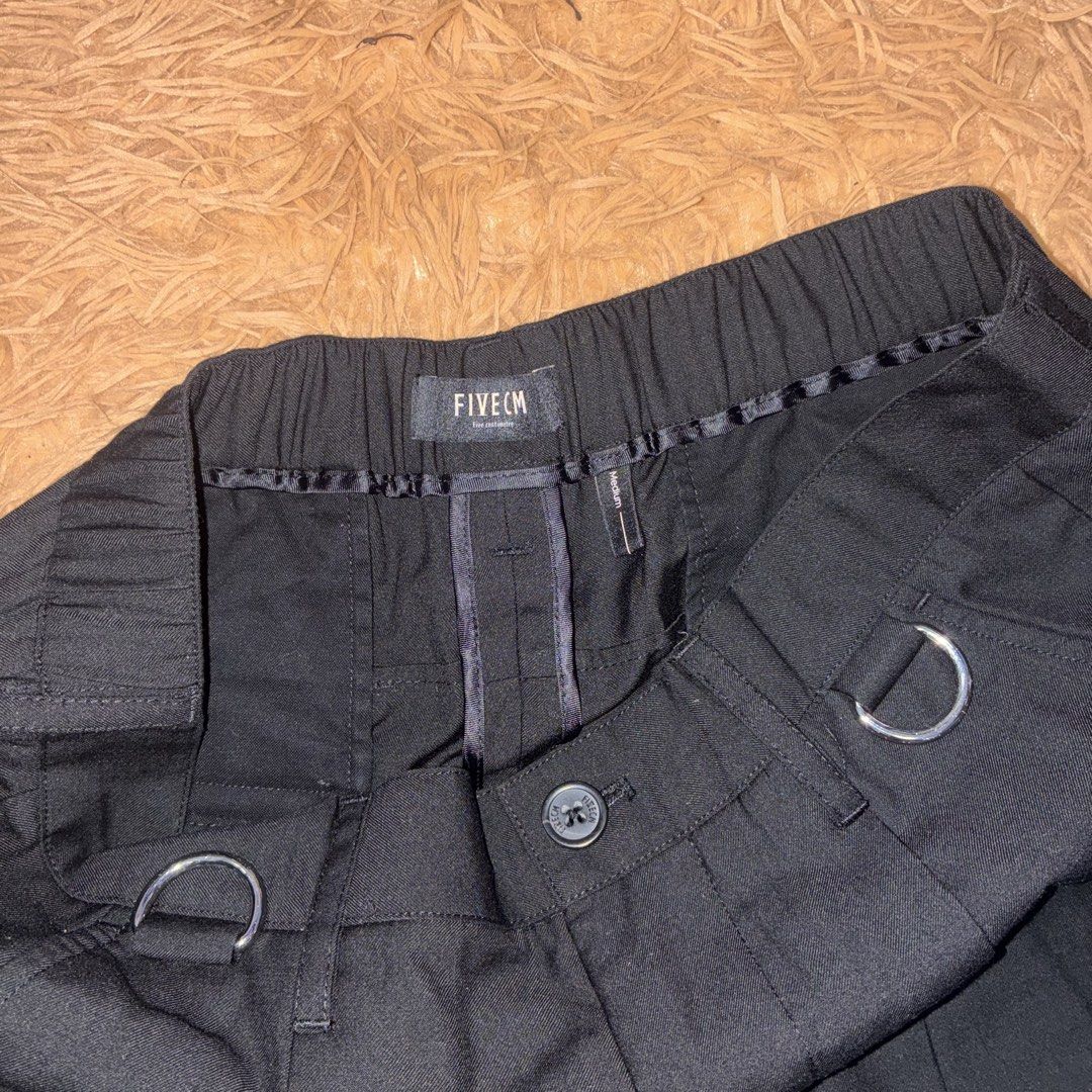 Five Centimetre Trousers (Category: Trousers) located in Nabua. Submitted by elevadoray (Listing ID 1466395082, Image 3). Description: Five Centimetre Trousers Medium (30 - 32 Waistline) (41 Inches Length) Excellent Condition (10/10) P850 Other Details: -2 D Rings on Front and 1 D Ring on Back (Attachment for Suspender).