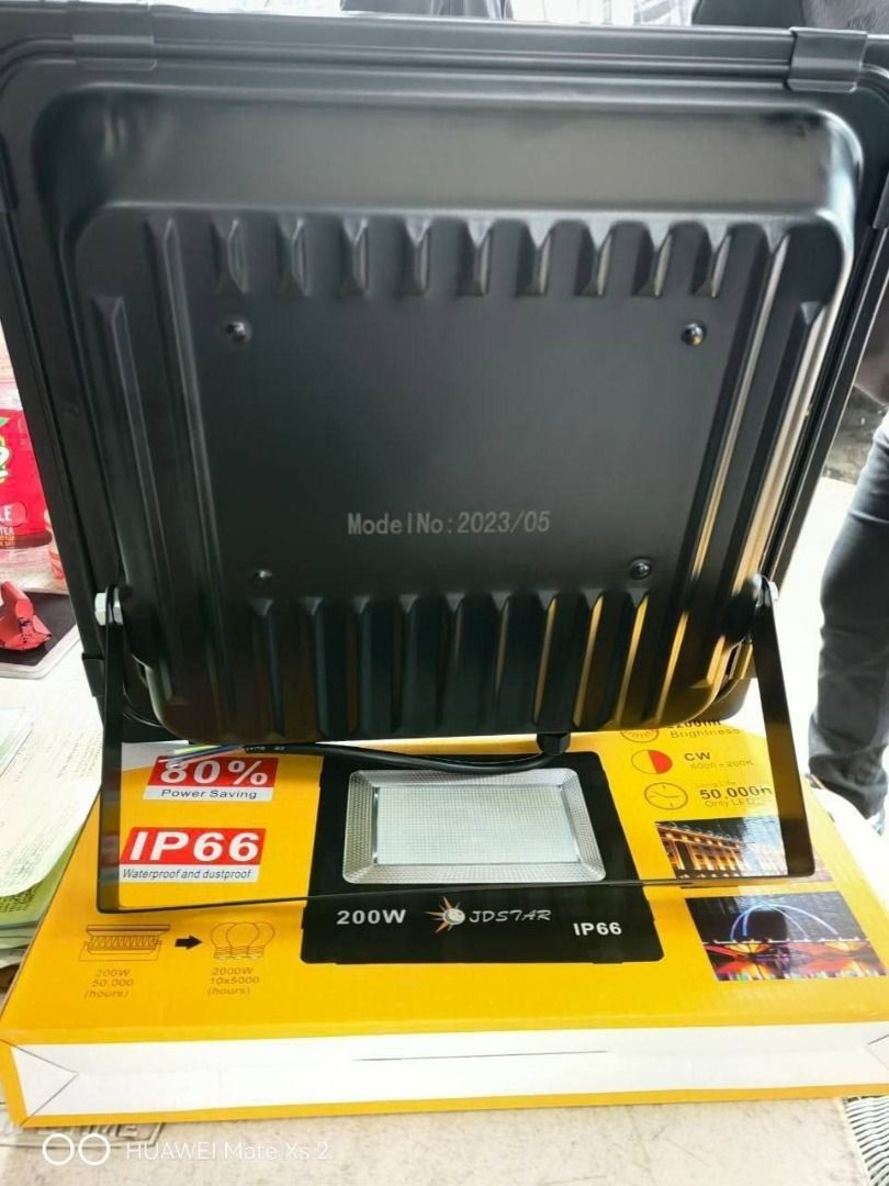Flood Light Specs: 100 Watts Brand: JDSTAR (Category: Construction Tools & Equipment) located in Manila. Submitted by joeyroque09 (Listing ID 1466355558, Image 2). Description: Flood Light Specs: 100 Watts Brand: JDSTAR.