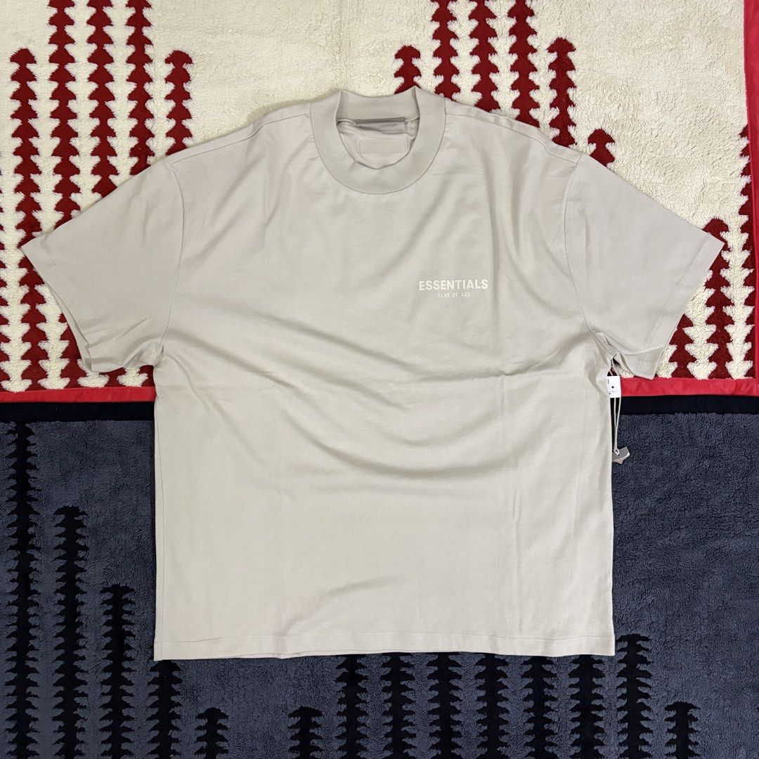FOG ESSENTIALS TEE (Category: Tshirts & Polo Shirts ) located in Manila. Submitted by always.fitted (Listing ID 1466453558, Image 1). Description: Beige Cotton Jersey T-Shirt Brand New Size : XL 2k + shipping.
