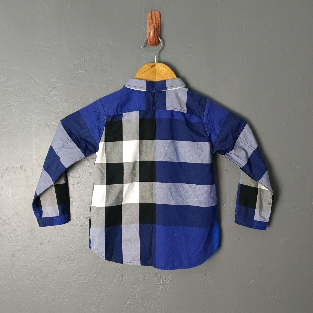For Kids - Burberry - Plaid (Category: Babies & Kids Fashion) located in Bacolod City. Submitted by drop.ph (Listing ID 1466436886, Image 2). Description: Burberry - Kids *Size 3yrs - 12x15 *Excellent cloth *Stain on sleeve *Price: 599php *Add SF if outside Bacolod City .