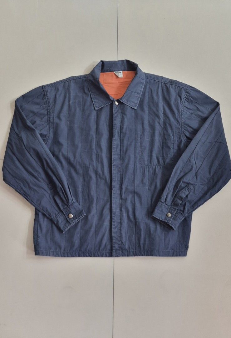 For Sale: Vache Mechanic Workwear Jacket (Category: Coats, Jackets and Outerwear) located in Pasig City. Submitted by radcuratesclothing2026 (Listing ID 1466464955, Image 1). Description: 🌺 For Sale 🌺 Vache Mechanic Workwear Jacket •Size Large(fits like a boxy medium) •Used with care •Vertical lining stitch on the outside, orange lining inside •Japanese brand •P1,500 •Pasig #RadCuratesClothing.
