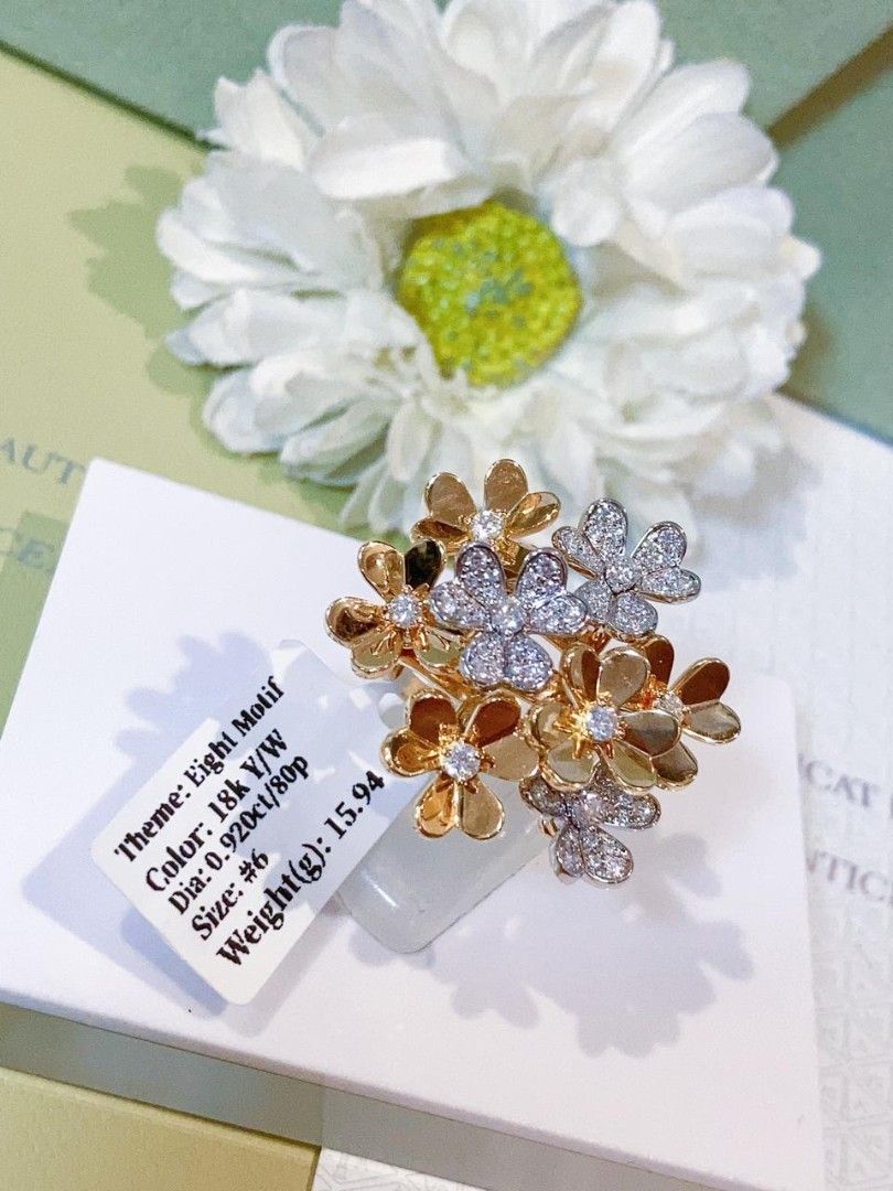 frivole diamond ring 18k gold hk setting (Category: Rings) located in Manila. Submitted by primejewelry (Listing ID 1466460127, Image 1). Description: pm for the price.