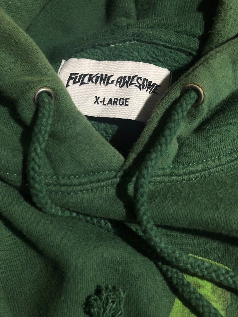 FUCKING AWESOME (Category: Coats, Jackets and Outerwear) located in Manila. Submitted by new_yessirr (Listing ID 1466457962, Image 1). Description: FA HOODIE XL ON TAG 27/29 MINI HOLE SA POCKET (REPAIRABLE) 600 + SF‼️.