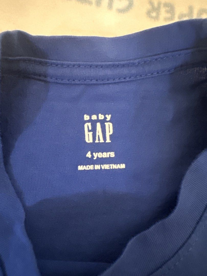 Gap Kids -Boys Tshirt /4Y (Category: Babies & Kids Fashion) located in Gainza. Submitted by dksaur (Listing ID 1466415786, Image 3). Description: Gap Kids Boys Tshirt size 4Y Like New- used once only.