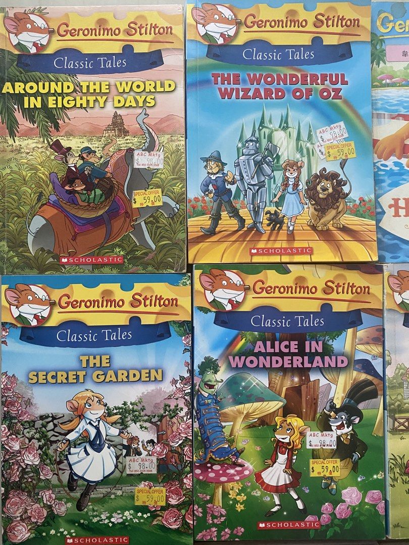 Geronimo Stilton Books (Category: Children's Books) located in Tumauini. Submitted by bihisbyme (Listing ID 1466476058, Image 2). Description: Sold as Set Only.