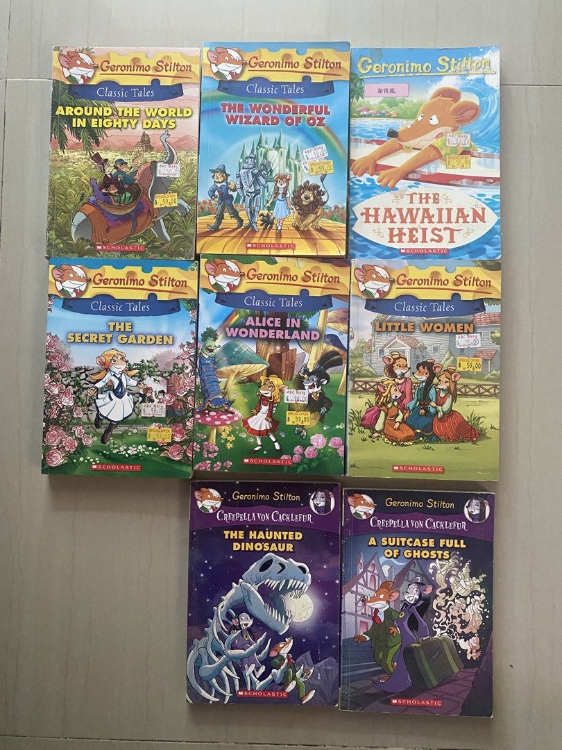 Geronimo Stilton Books (Category: Children's Books) located in Tumauini. Submitted by bihisbyme (Listing ID 1466476058, Image 1). Description: Sold as Set Only.