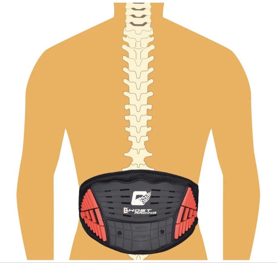 Ghost racing motorcycle waist support (Category: Belt bags, Clutches and Pouches) located in Cavite. Submitted by kayeannne (Listing ID 1466372757, Image 2). Description: Ghost RACING motorcycle waist protection riding protective gear - Perfect for long rides - Waist protection RFS: Too small for owner.