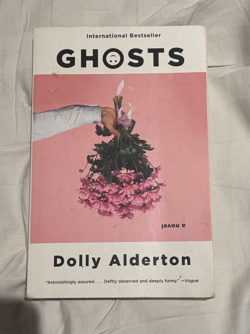 Ghosts by Dolly Alderton Novel Paperback (Category: Storybooks) located in Makati City. Submitted by 099baby (Listing ID 1466528633, Image 1). Description: 🤍Title & Author: Ghosts by Dolly Alderton 🤍Condition: Read once, pages intact with minor shelf wear on edges, originally bought for PHP935 🤍Genre: Contemporary fiction about modern relationships, dating, and navigating adulthood Description: Nina Dean has arrived at her early thirties as a 