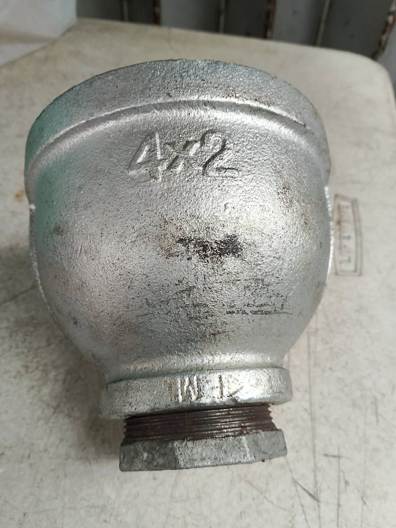 GI Coupling Reducer Specs: Threaded, 4” x 1/2” (Category: Everything Else Others) located in Manila. Submitted by joeyroque09 (Listing ID 1466373051, Image 2). Description: GI Coupling Reducer Specs: Threaded, 4” x 1/2”.