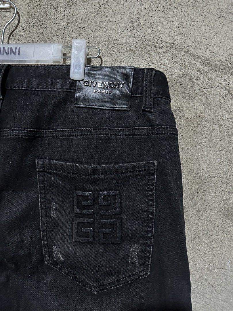 Givenchy Jeans (Category: Jeans) located in Ozamiz City. Submitted by quick_done_deals (Listing ID 1466391564, Image 3). Description: 💯 Excellent Condition 📐 Dimes: Length: 38 Waist: 36 Leg Opening: 7.5 🔍 Issue: None 🎨 Color Rate: 9.5 / 10 .
