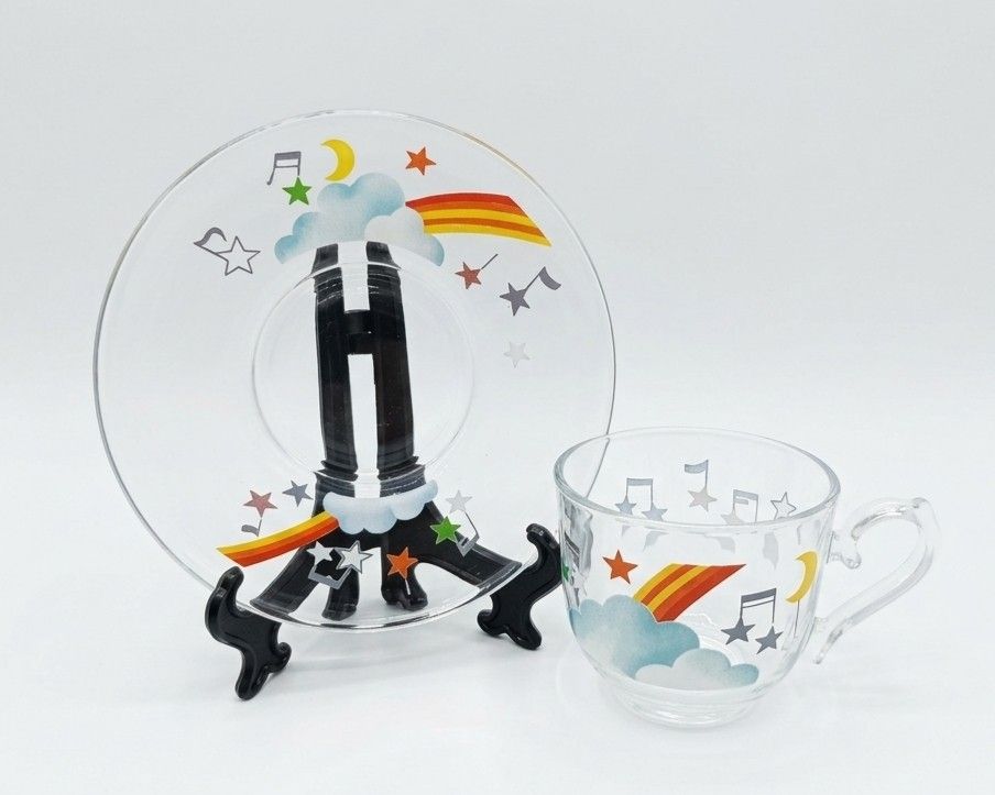 Glass Cup & Saucer Set (Category: Coffee & Tea Tableware) located in Binan City. Submitted by mayjhe (Listing ID 1466473157, Image 2). Description: 💛 For Sale 💛 🌸 Glass Cup & Saucer 🍀 Glasses 📍 Condition: Good / No box 💰 Price is ₱ 375.00 each 👉 Other details posted 🇵🇭 Location Biñan Laguna 🛵 Courier J& T and Lalamove 📋 Shipping by schedule 📍 NO COD & COP 📌 All items are carefully packed and labeled with Fragile stickers for breakabl