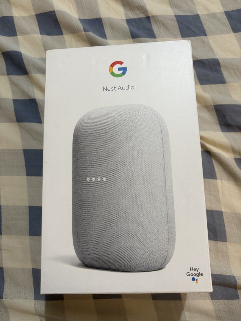 Google Nest Audio Smart Speaker (Category: Soundbars, Speakers & Amplifiers) located in Makati City. Submitted by amarthas.closet (Listing ID 1466460755, Image 1). Description: - Inclusions: Original box, power adapter, and cable - Issue: It may disconnect from your device (mobile, PC, etc.) once or twice. I didn’t break it. It’s just a known issue that some Google Nest Audio owners are dealing with. .