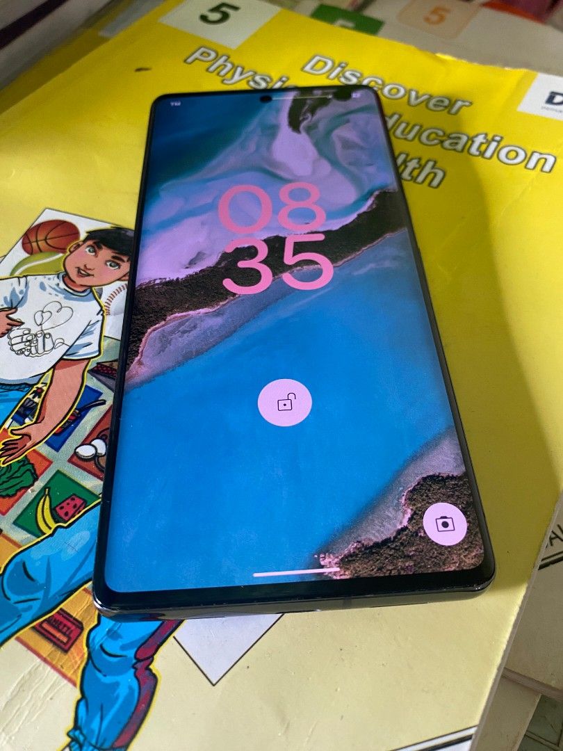 Google Pixel 7pro 128 (Category: Google Pixel) located in Manila. Submitted by switznicer (Listing ID 1466338441, Image 2). Description: Permission to Post Admin ₱8500 - Google Pixel 7 Pro - 128GB Storage - Color: Black - Smooth performance - makinis - Battery makunat battery - High-quality camera ( lalaban to sa iPhone mo) 📌 NO HISTORY OF REPAIR 📌 FACTORY UNLOCK issue: kita naman sa pic sa bandang taas pero No ghost touch yan all working fine 