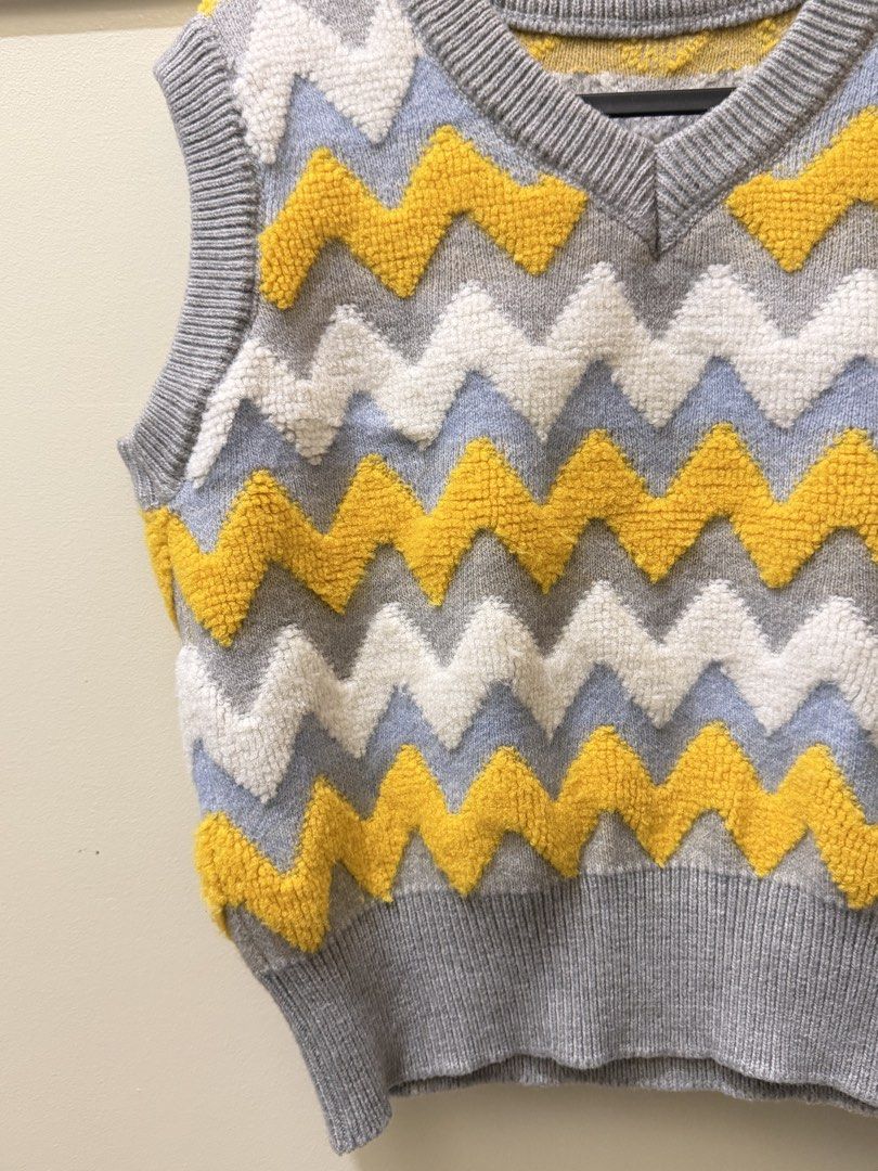 Grey Knitted Vest (Category: Vests) located in Manila. Submitted by xmagic.shopx (Listing ID 1466464754, Image 3). Description: .