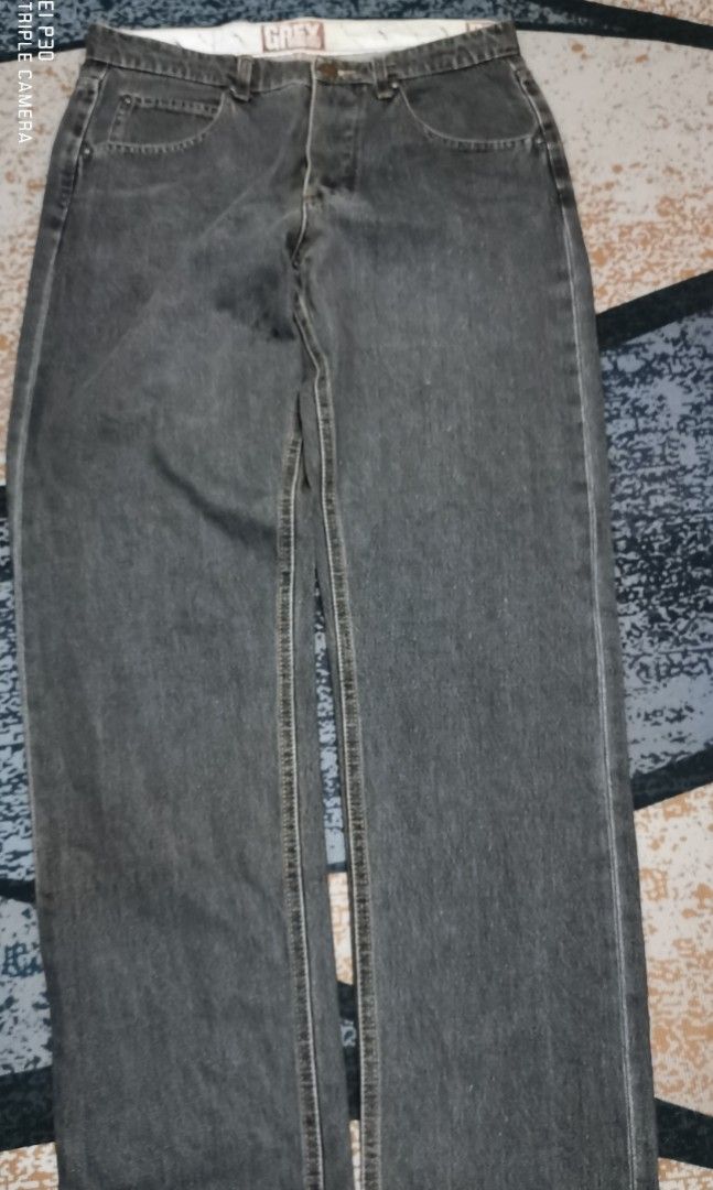 Greyhound selvedge denim jeans (Category: Jeans) located in San Jose. Submitted by thrift_ni_sir (Listing ID 1466559211, Image 2). Description: Excellent condition MOP gcash MOD j&t Add shipping fee.