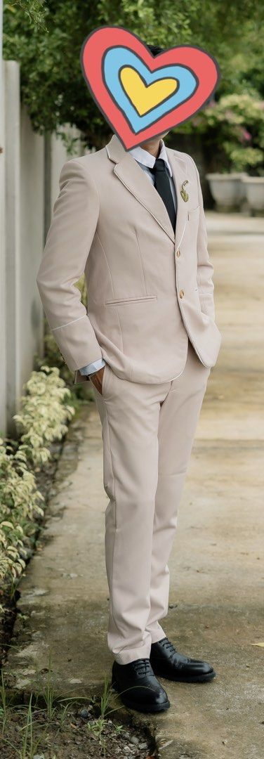 Groom’s Suit and Pants (Category: Coats, Jackets and Outerwear) located in Manila. Submitted by strwbrrymatchaaa (Listing ID 1466410523, Image 2). Description: Size small to medium Used once.