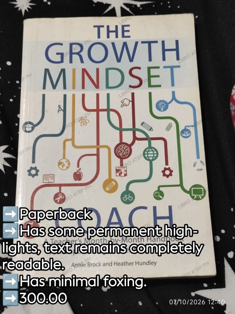 Growth Mindset (Category: Storybooks) located in Quezon City. Submitted by libro_atbp (Listing ID 1466384045, Image 1). Description: 📚 PRE-LOVED BOOKS FOR SALE Decluttering my personal collection. 💜 Prices & conditions are indicated in the photos. 💳 GCash / MariBank / GoTyme 🚚 Grab / Lalamove / Flash / J&T 📍 QC PAYO • FIRST TO PAY No COD • No reservations DM/comment if interested. 💜.