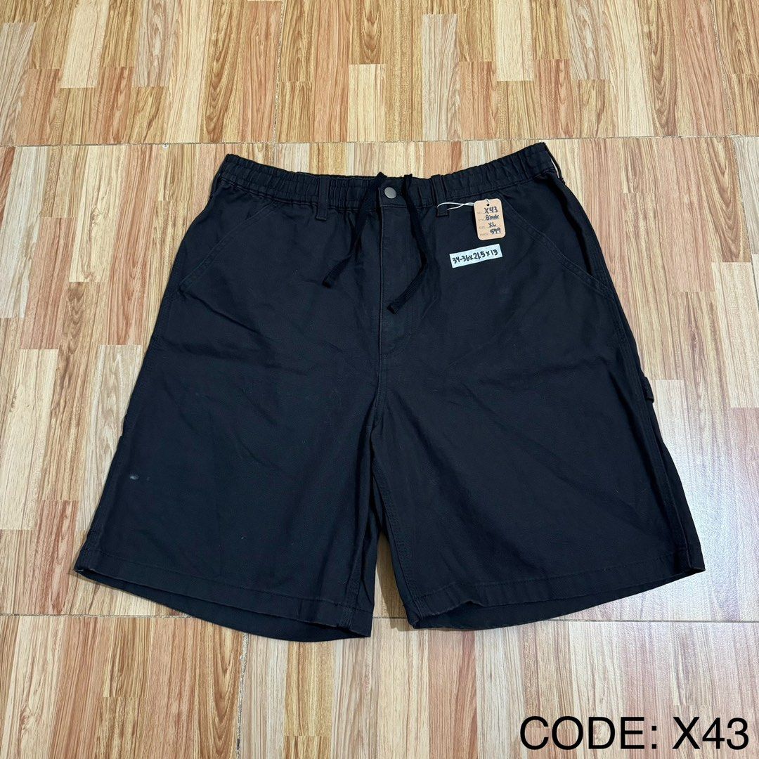 GU MEN’S PAINTER KNEE LENGTH SHORTS (Category: Shorts) located in Manila. Submitted by thrifthing_121102 (Listing ID 1466502410, Image 1). Description: GU MEN’S PAINTER KNEE LENGTH SHORTS •SIZE XL •WAIST - 34-36” •LENGTH - 21.5” •HEM - 13” •EXCELLENT CONDITION •NO ISSUES ₱599 + SF ✅All items are in excellent to new condition. ✅Color may vary due to lighting. 📦J&T Express or Lalamove Shipping. 💸Gcash Payment. 📍Moonwalk, Paranaque City.