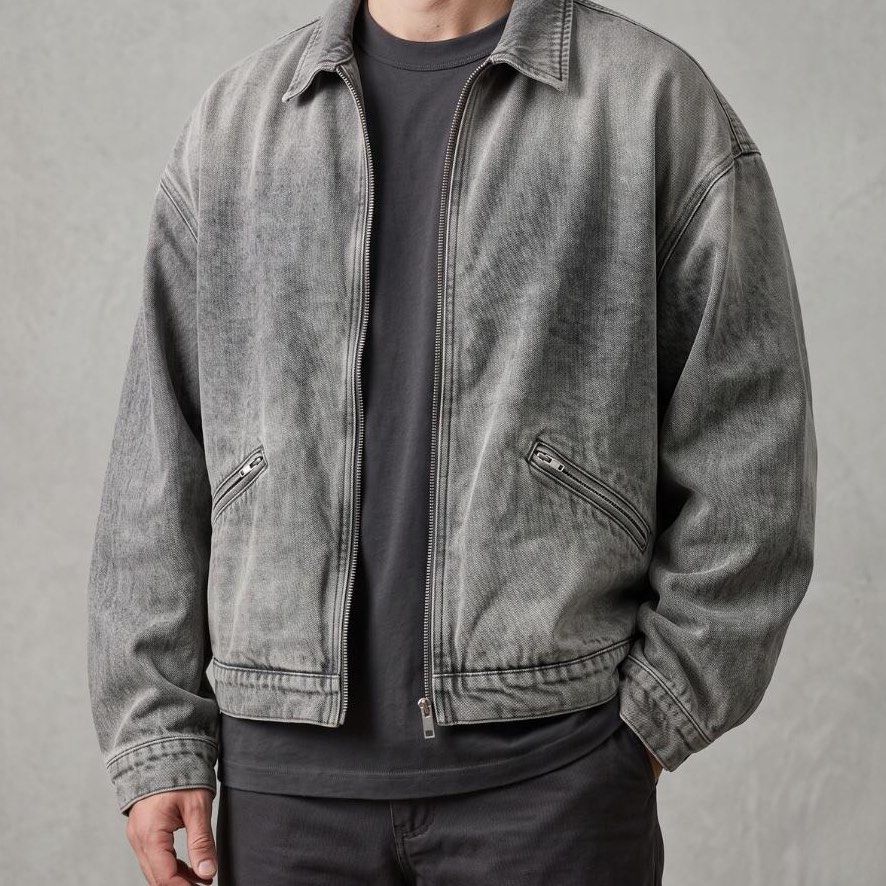 GU Uniqlo Gray Denim Washed Jacket (Category: Coats, Jackets and Outerwear) located in Pasay City. Submitted by lovedby.mmm (Listing ID 1466393528, Image 1). Description: ۶ৎ GU is a sister brand of uniqlo so it has similar fabric to uniqlo's jackets ۶ৎ not my style anymore ۶ৎ high qual thick fabric ۶ৎ selling a blue ver in a bigger size as well (check profile) · · ─ ·ʚɞ· ─ · · ۶ৎ mop: gcash ۶ৎ mod: same day delivery (lalamove/grab) tags: tokyo co